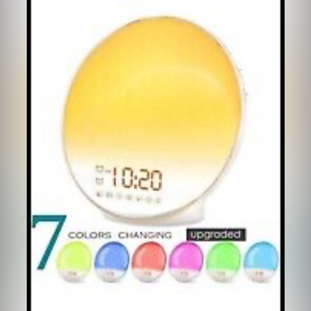 Alarm Clock with LED Display smart wake up light